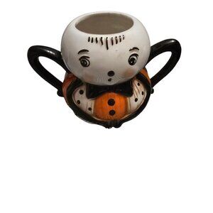 Johanna Parker Halloween Pumpkin Peeps Spider Coffee Tea Mug Large